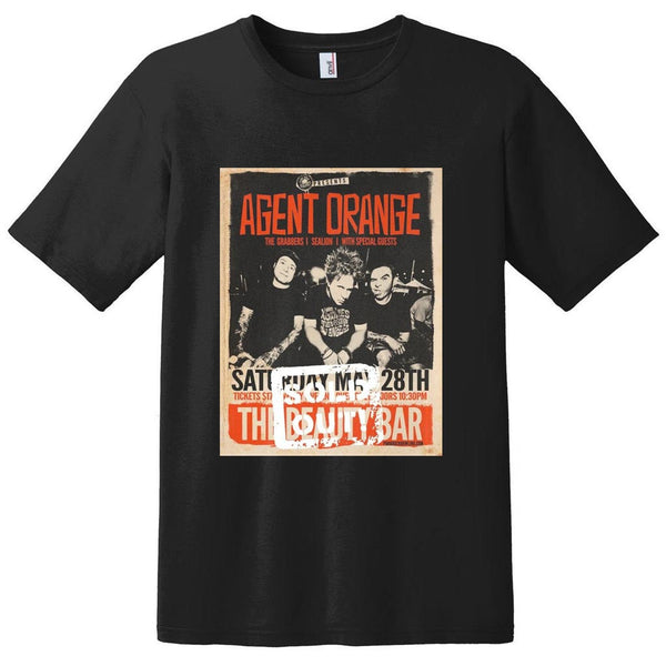 Men's Agent Orange T-shirt in Black by Punk Rock Bowling