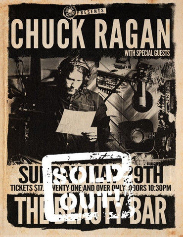 Chuck Ragan & Special Guests - MAY 29TH, 2016 Beauty Bar